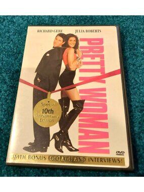 Pretty Woman (DVD, 2000, 10th Anniversary Edition) Richard Gere & Julia Roberts